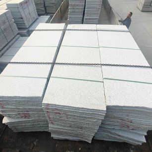 忻州芝麻白毛板，石材毛板