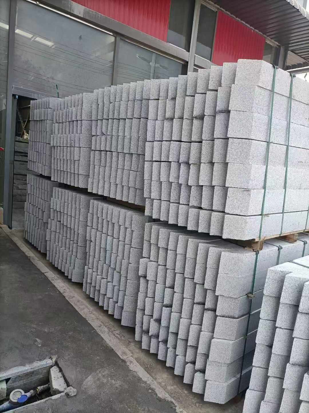 忻州芝麻白树围石 树池