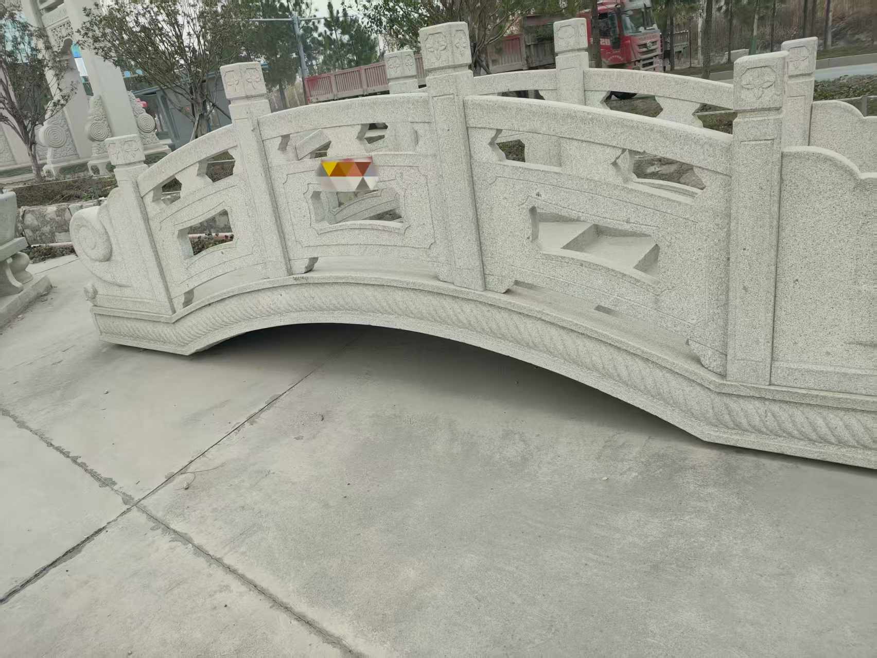 忻州芝麻白拱桥，石桥
