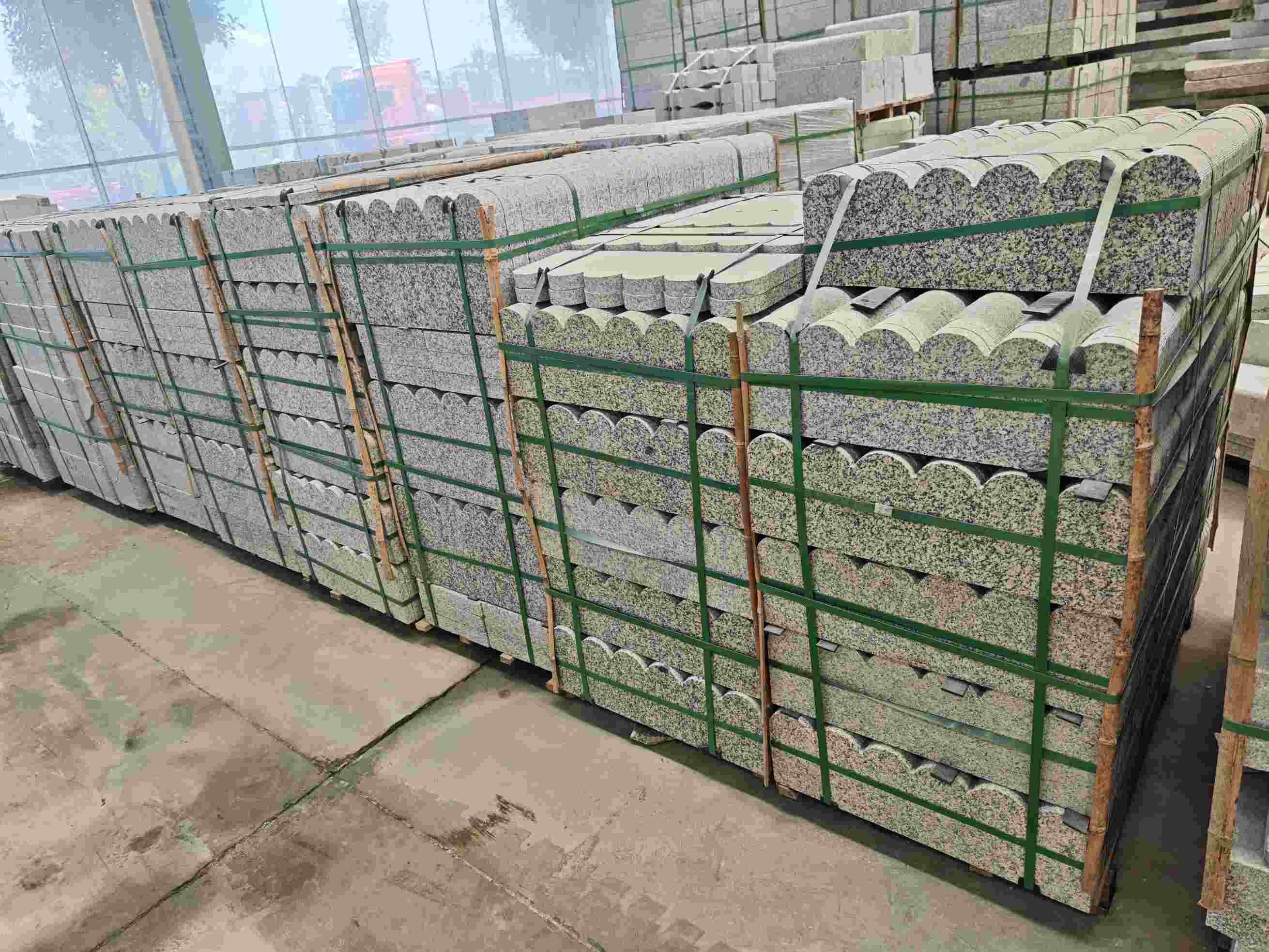 忻州芝麻白芙蓉白花边石