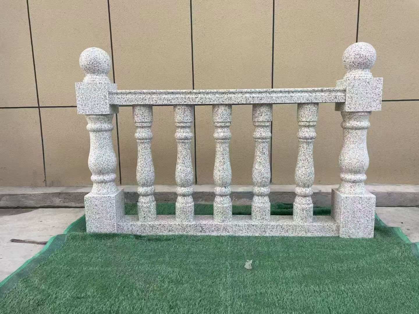 忻州芝麻白阳台栏杆 花岗岩栏杆