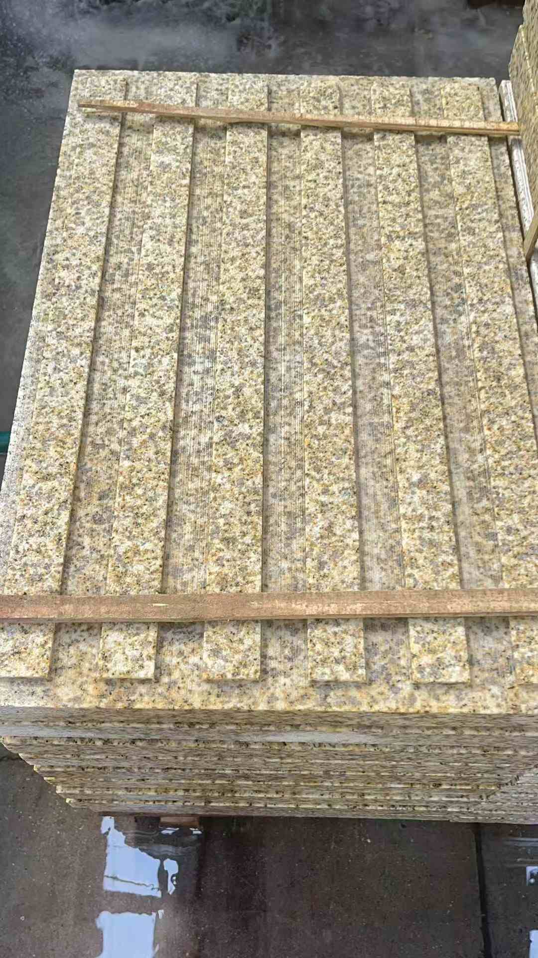 忻州黄金麻盲道 石材盲道