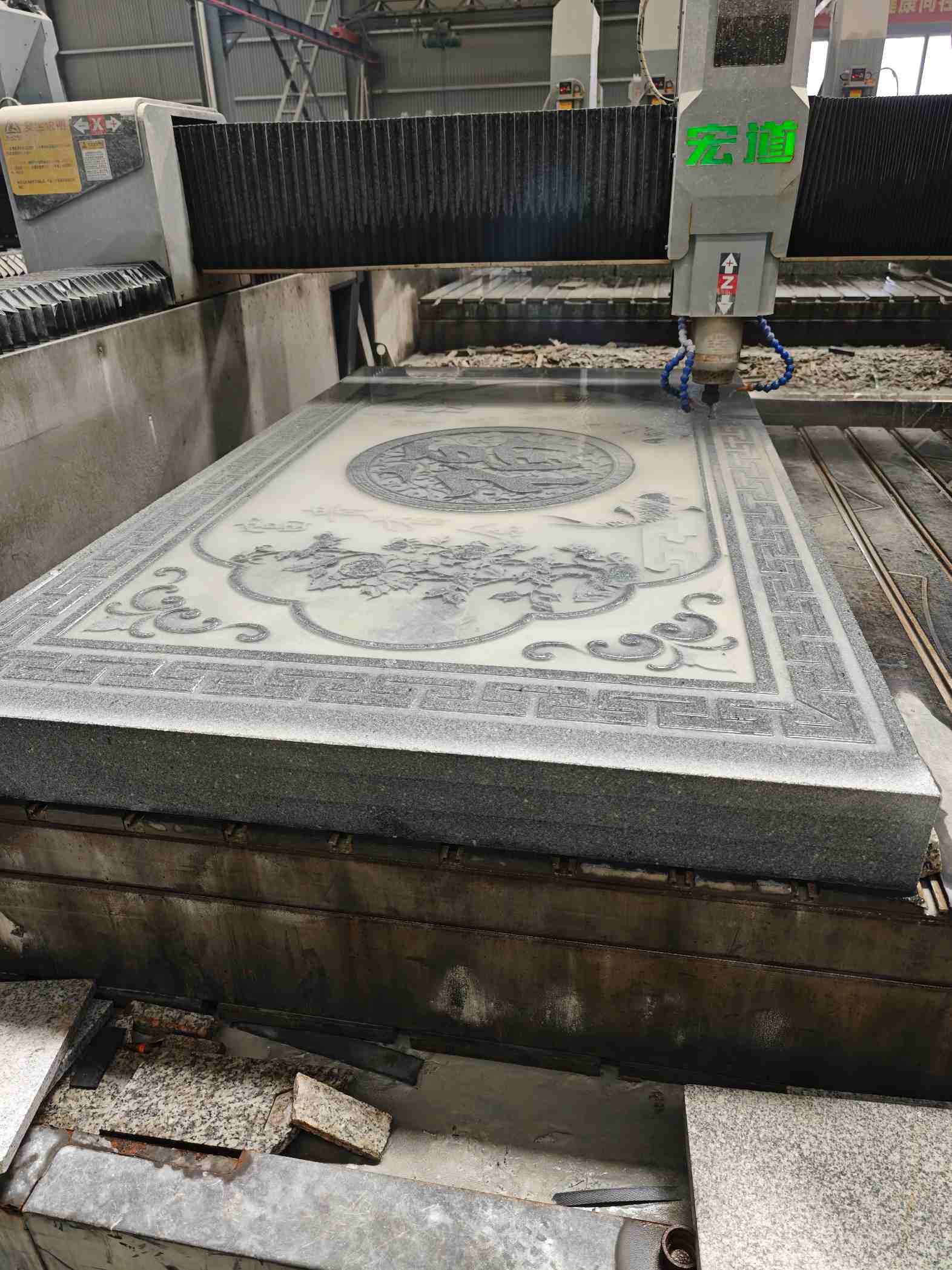 忻州芝麻灰雕刻版异形雕刻异形定制